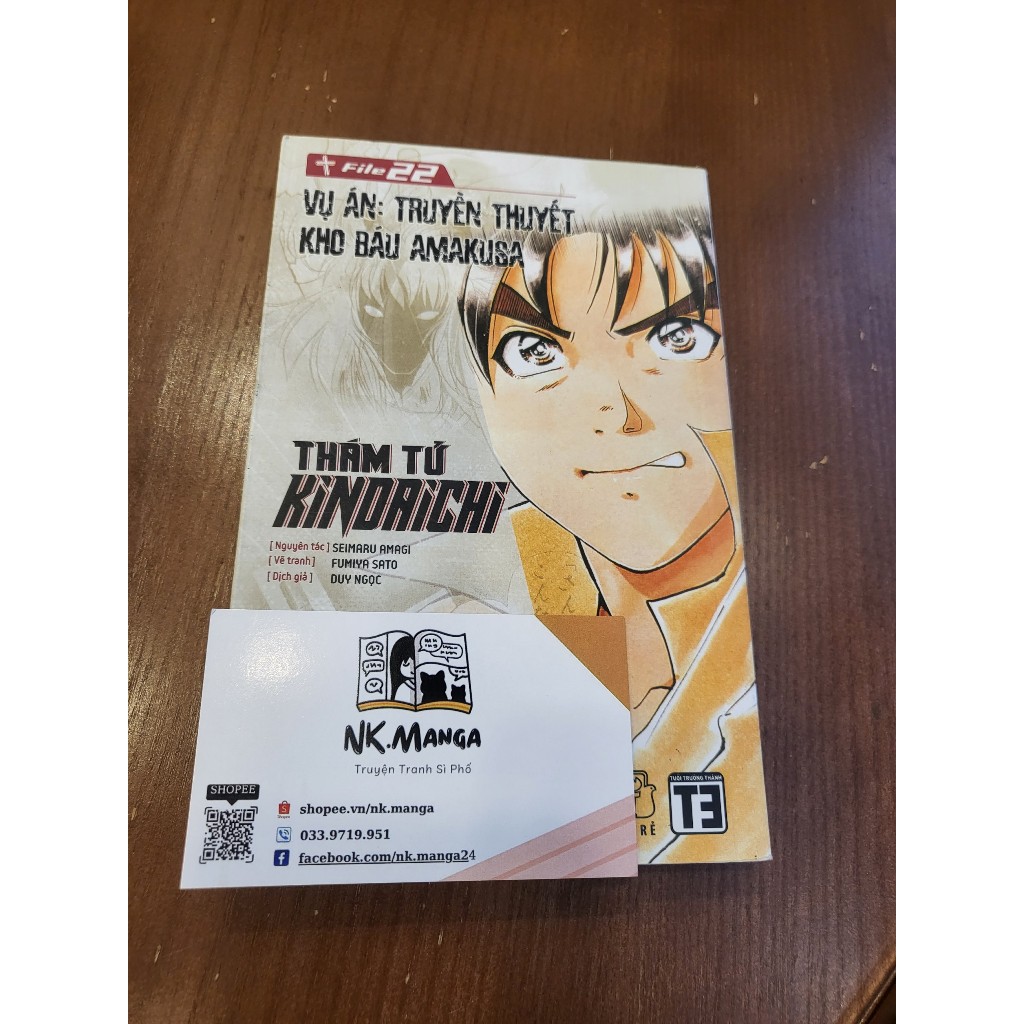 Tập tranh Kindaichi lẻ new 99%