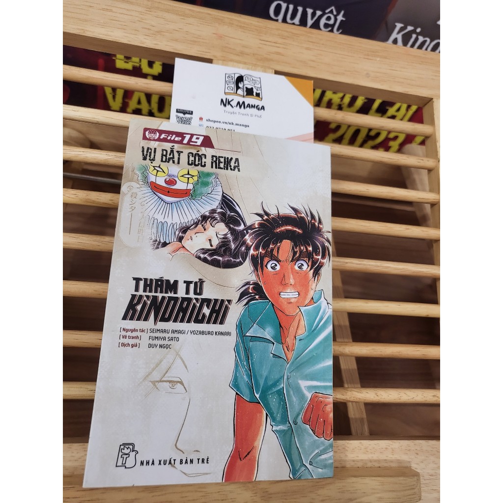 Tập tranh Kindaichi lẻ new 99%
