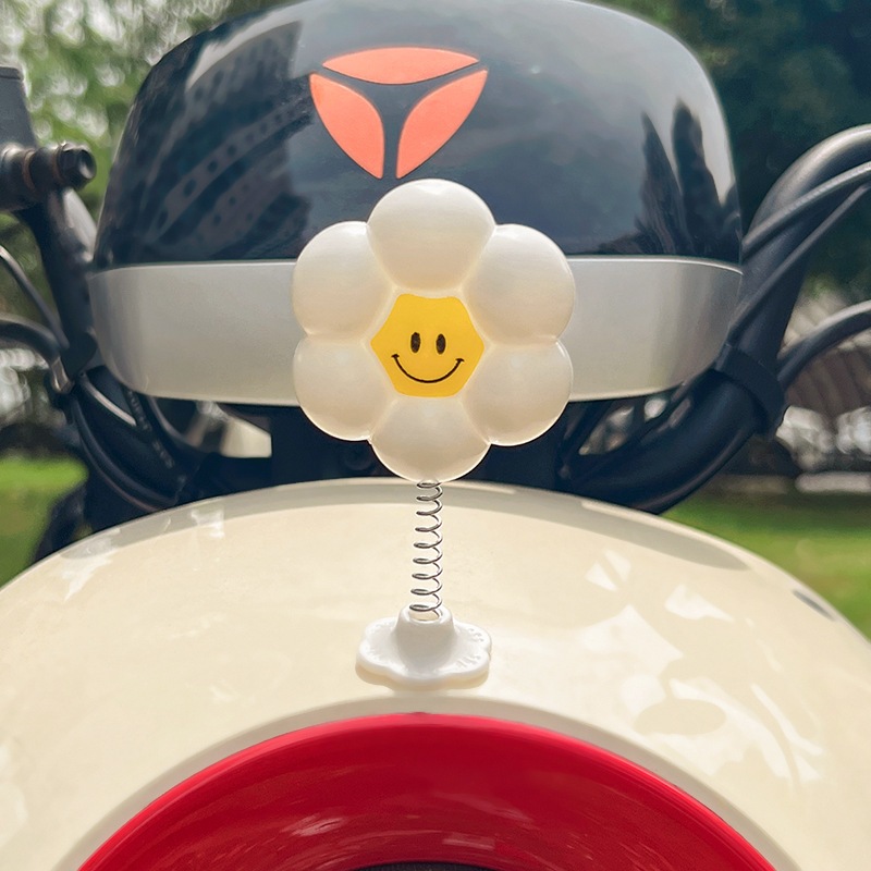 Phụ Kiện Bông Hoa Hướng Dương Gắn Mũ Bảo Hiểm Dễ Thương, Bông Hoa Trang Trí Nón Bảo Hiểm Siêu Xinh Xắn