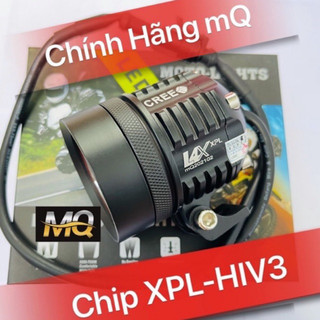 Trợ sáng L4x Cree chíp led XPL-HIV3-Kính Tím-Full phụ kiện
