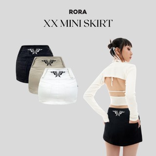 Chân váy kaki dáng ngắn tôn dáng rora xx mini skirt - rora