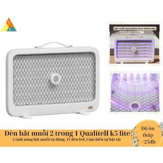 Đèn bắt muỗi Qualitell K5 lite/ Đèn Diệt Muỗi Qualitell K6 sử dụng công nghệ bắt muỗi sinh học