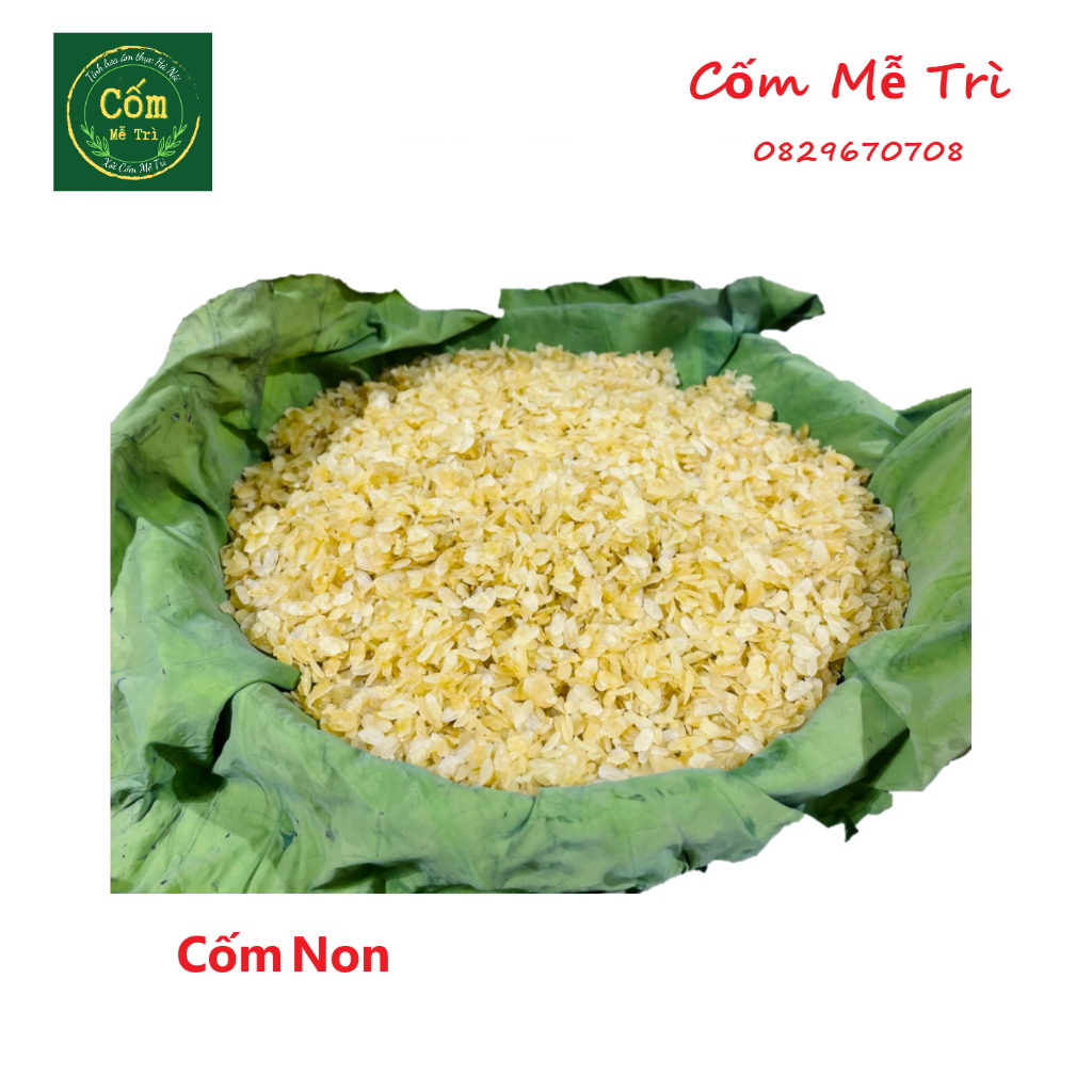 Cốm Mộc Non Đặc sản Mễ Trì 500gr - chỉ giao hỏa tốc Hà Nội