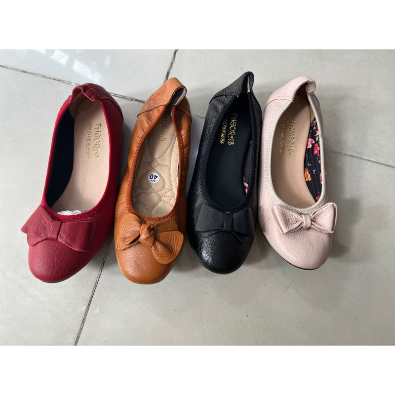 giày búp bê da thật (size 34-40)