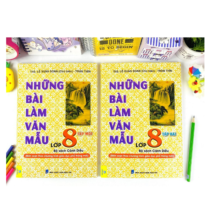 Sách - Những Bài Làm Văn Mẫu Lớp 8 - tập 1