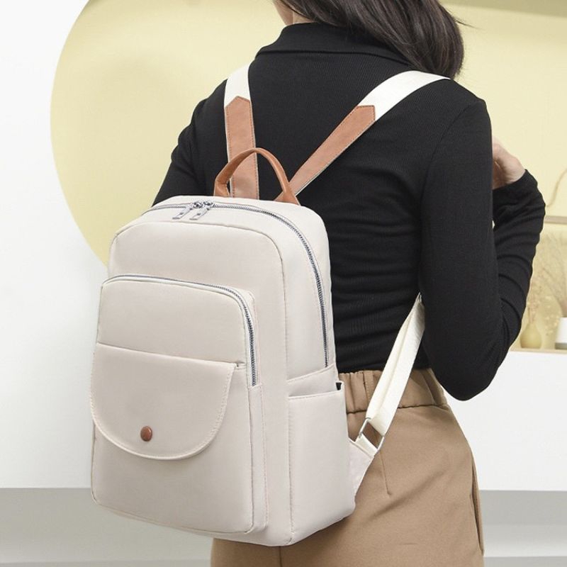 Balo Vải Oxford Chống Trộm Nhiều Ngăn Vừa A4 CONMEODEN - MIMAL BACKPACK
