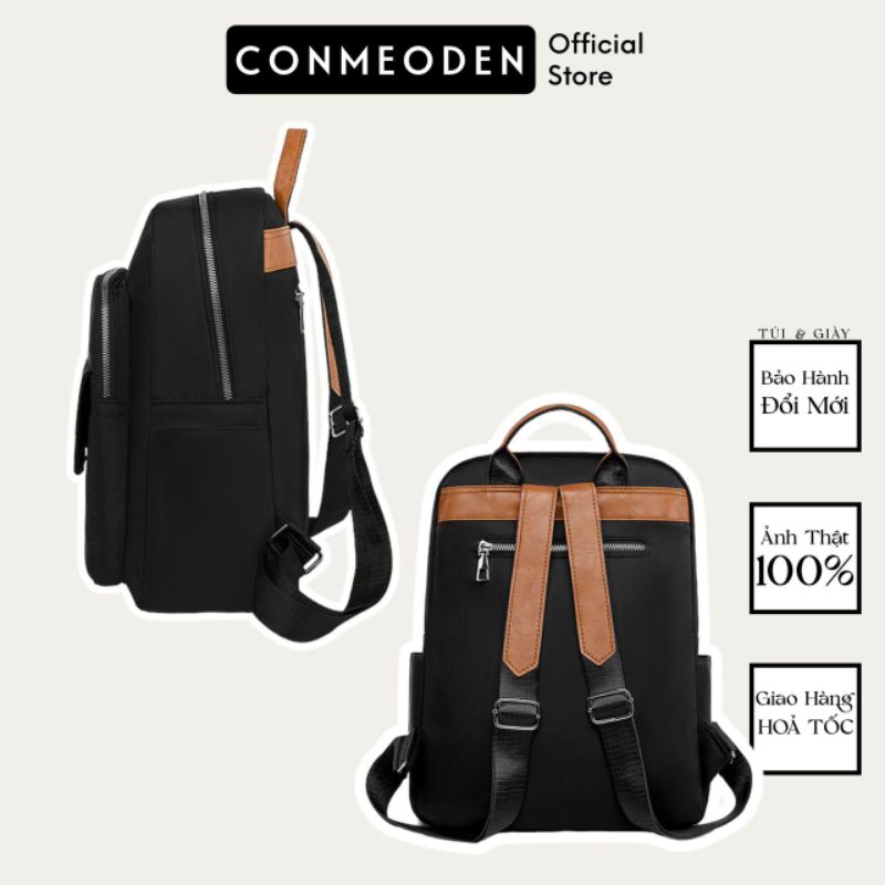 Balo Vải Oxford Chống Trộm Nhiều Ngăn Vừa A4 CONMEODEN - MIMAL BACKPACK