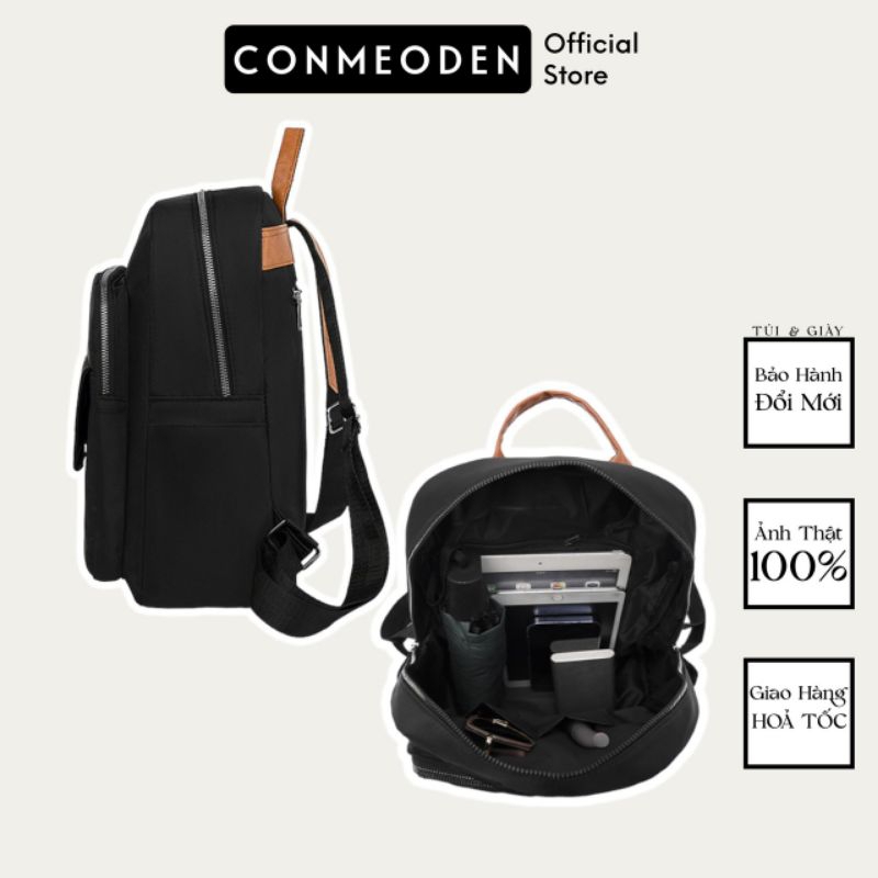 Balo Vải Oxford Chống Trộm Nhiều Ngăn Vừa A4 CONMEODEN - MIMAL BACKPACK
