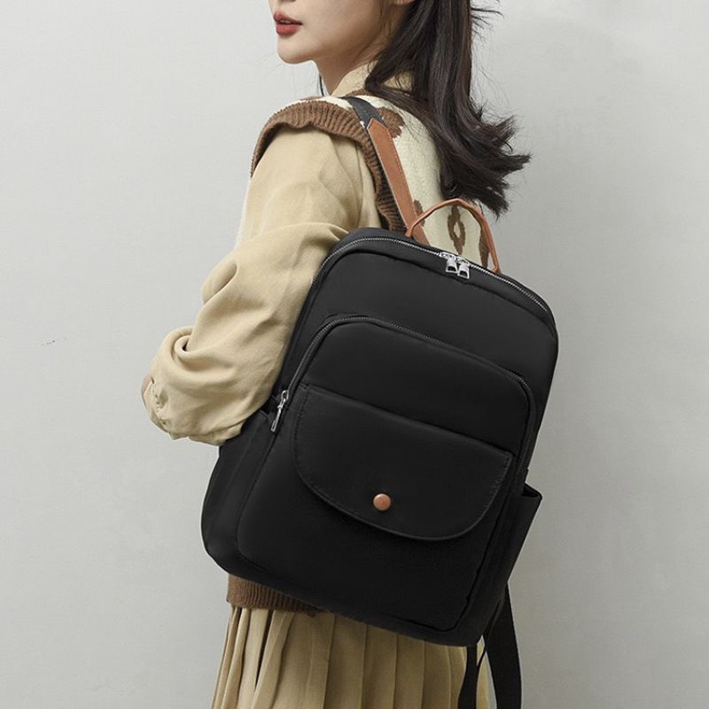 Balo Vải Oxford Chống Trộm Nhiều Ngăn Vừa A4 CONMEODEN - MIMAL BACKPACK