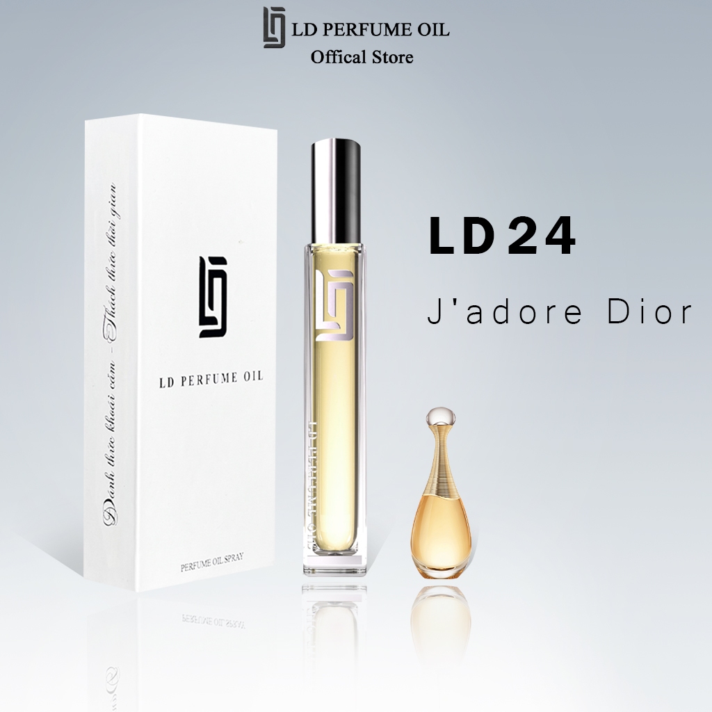 Nước Hoa Nữ LD Perfume OIL Hương Jarode Dior , Tinh Dầu Thơm Chai Mini 12ml Sang Trọng LD24