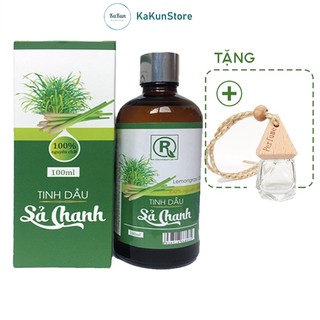 Tinh dầu Sả Chanh Nguyên Chất (100ml) I Tinh dầu đuổi muỗi I Xông phòng I Thơm phòng (Loại 1)