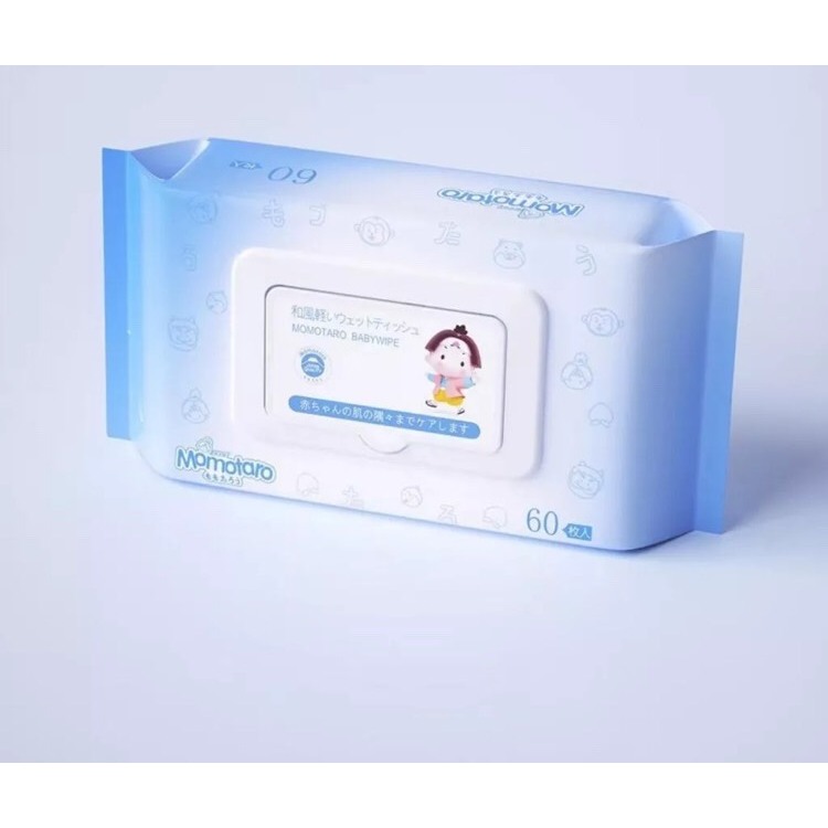 Khăn Ướt Momotaro Không Mùi, Giấy Ướt Momotaro Vệ Sinh An Toàn - M03
