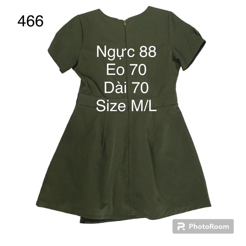 Thanh lý đầm rêu đắp tà, đầm bigsize, đầm che bụng, đầm 2hand