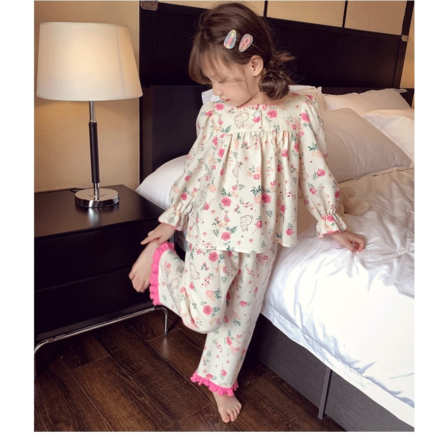 Bộ đũi tơ cánh tên cao cấp bé gái cực xinh 8-20kg