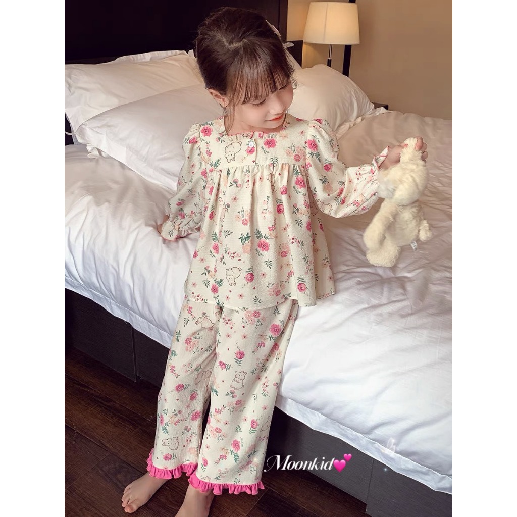 Bộ đũi tơ cánh tên cao cấp bé gái cực xinh 8-20kg