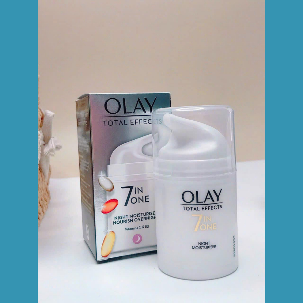 Kem Dưỡng Olay Total Effects 7 in 1 Ban Đêm Chống Lão Hóa Da USA