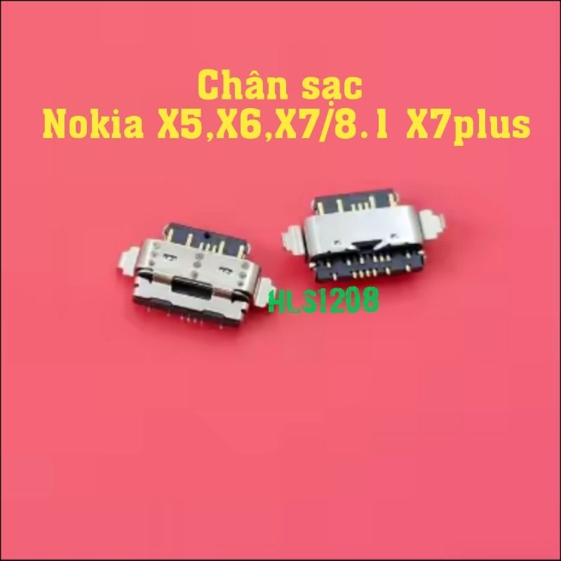 Chân sạc Nokia X6/X7 (6.1 Plus/7.1 Plus) hàn main