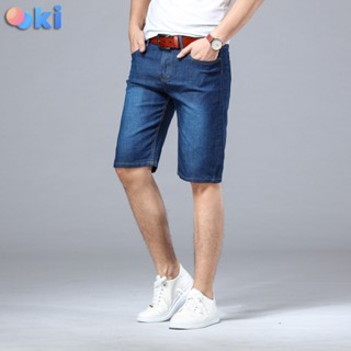 Quần Ngố Nam Ngắn Chất Bò Quần Short Đùi Jean Nam Ngắn Form Suông Trẻ Trung