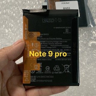 Pin xiaomi redmi note 9 pro / redmi 10 pro / bn53 zin chính hãng dung lượng 4920/5020 mah