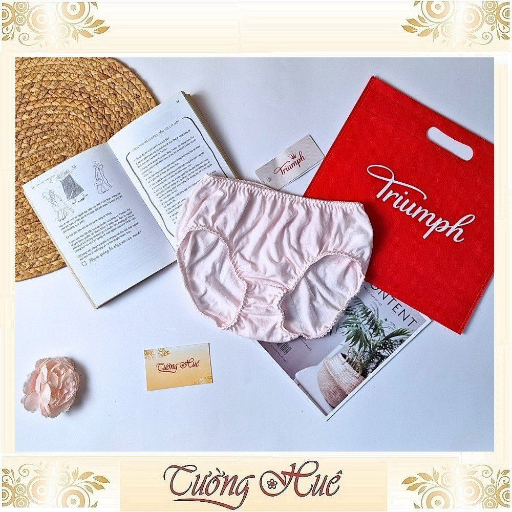 Quần lót nữ Triumph Blissy 10 Midi quần lưng cao nguyên mông.