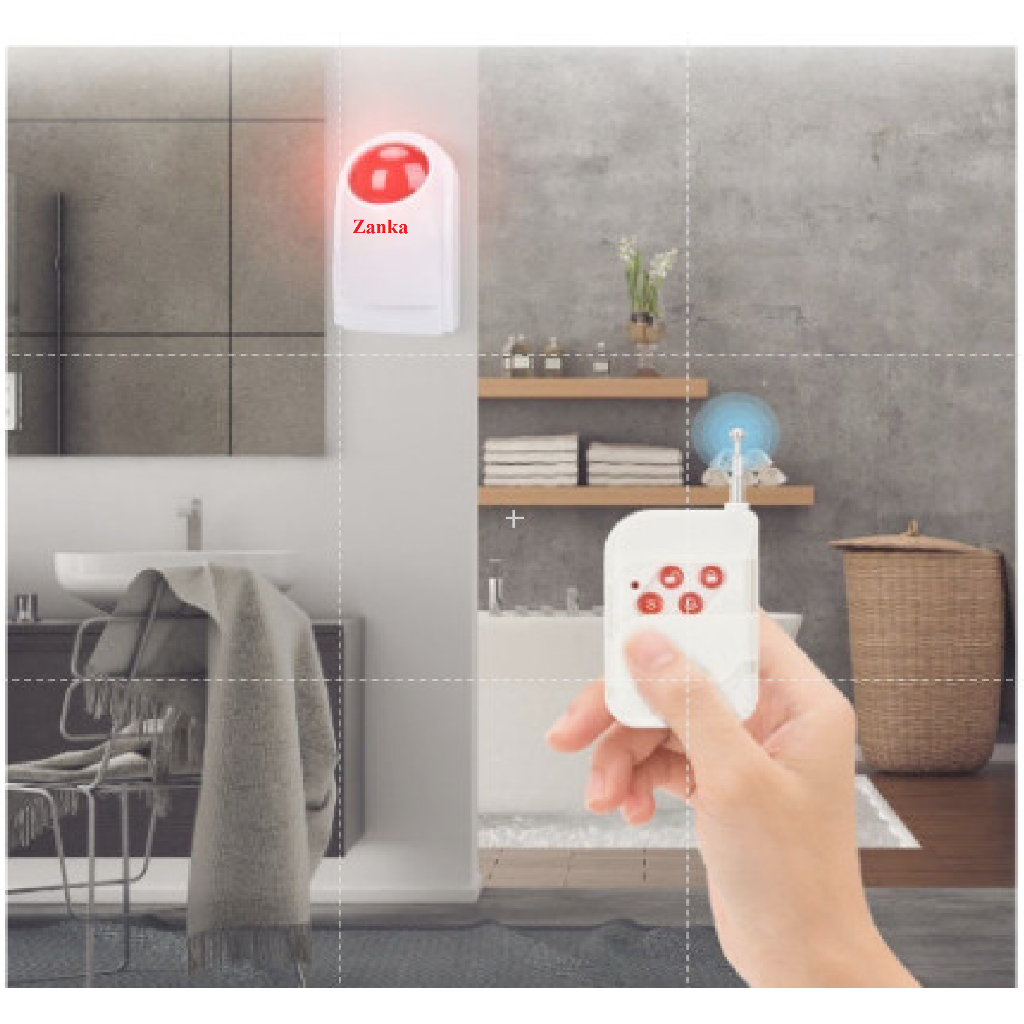 Còi hú không dây 433, còi hú cảnh sát 150dB