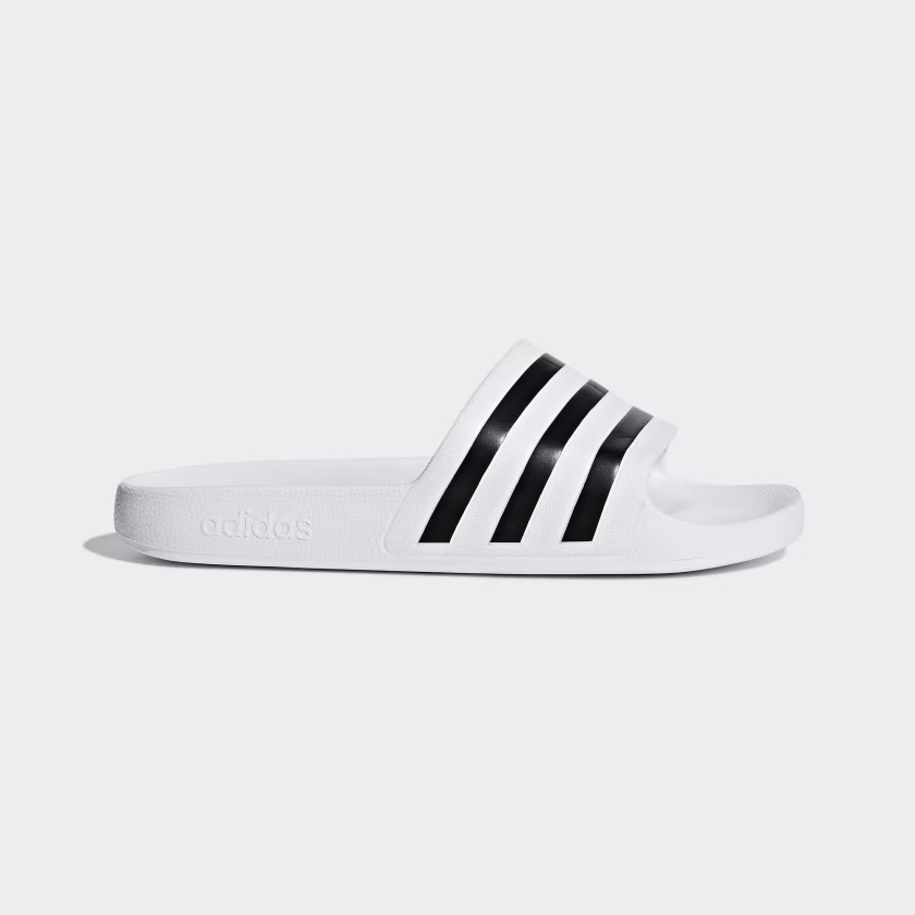 Dép quai ngang Adidas Adilette Aqua - Màu Trắng