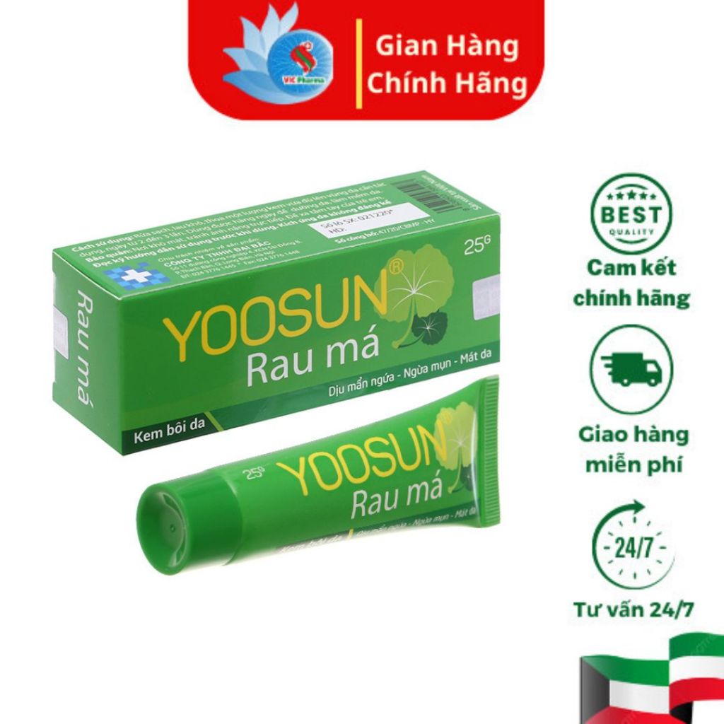 Yoosun rau má giảm hỗ trợ mờ sẹo mờ thâm