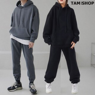  Bộ Thể Thao Nam Thu Đông Thời Trang Cao Cấp Vải Nỉ Cotton đẹp mặc siêu ấm có mũ -TâmShop