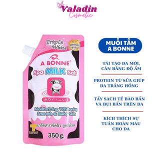Muối tắm sữa bò abonne spa milk salf 350g