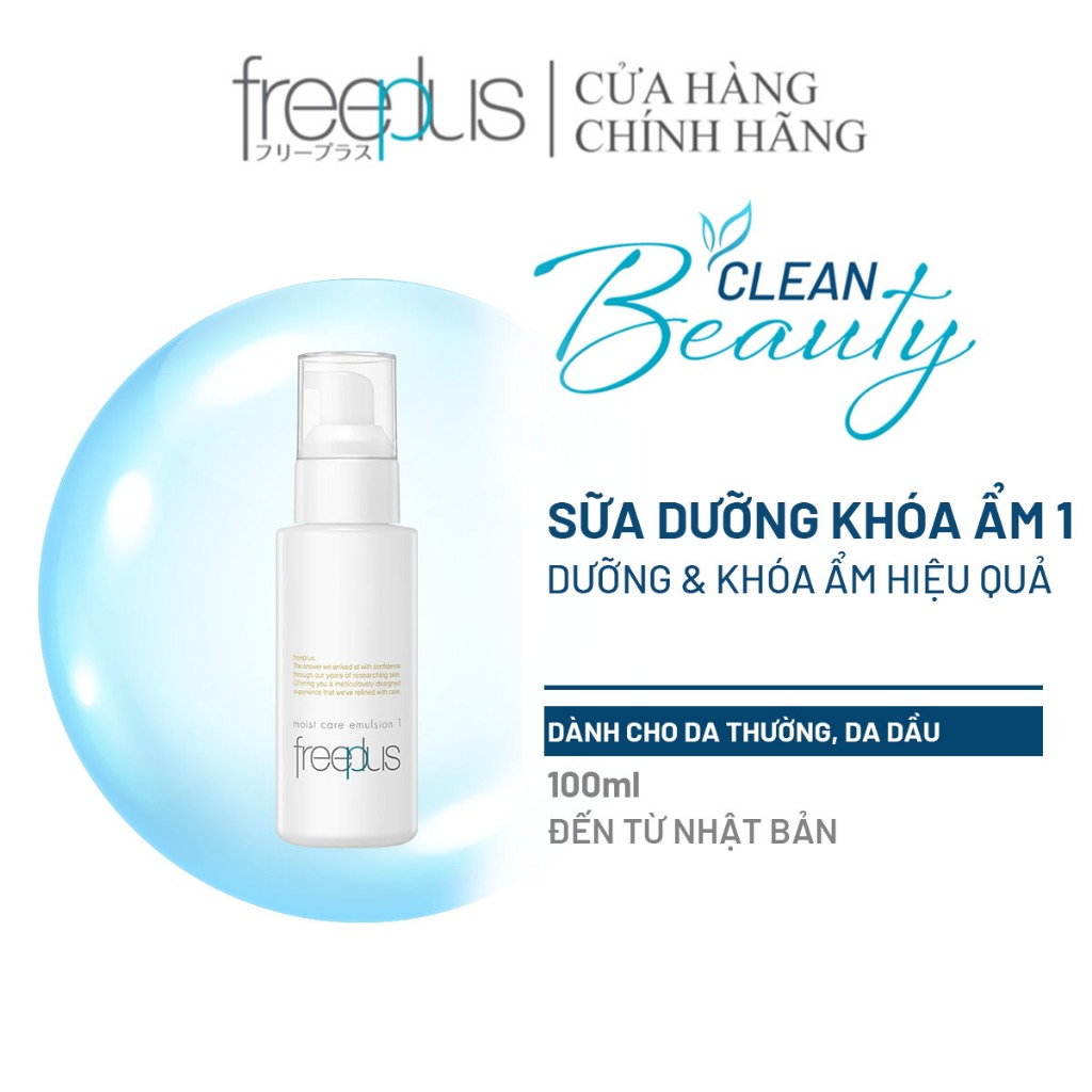 Sữa Dưỡng Ẩm 1 Freeplus Cho Da Thường & Da Dầu 100ml