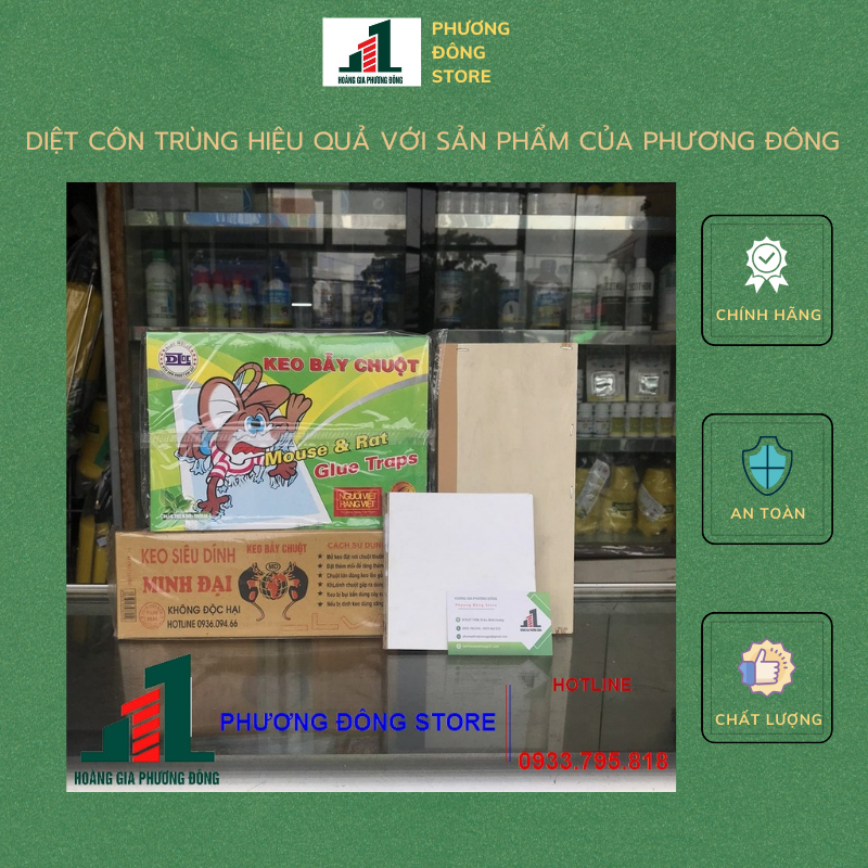 Keo dính chuột gỗ