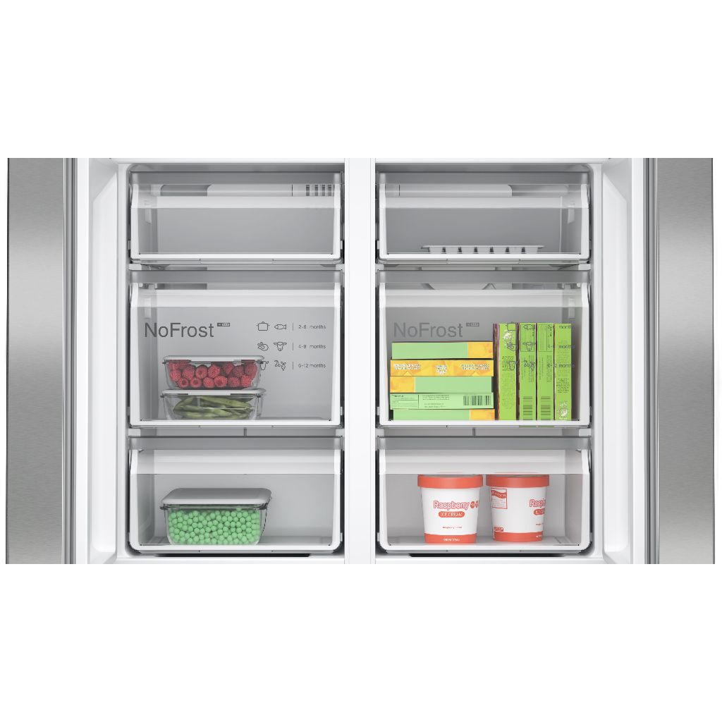 Tủ lạnh Side by side 4 cánh 605L Bosch KFN96APEAG - Series 6  - Hàng chính hãng