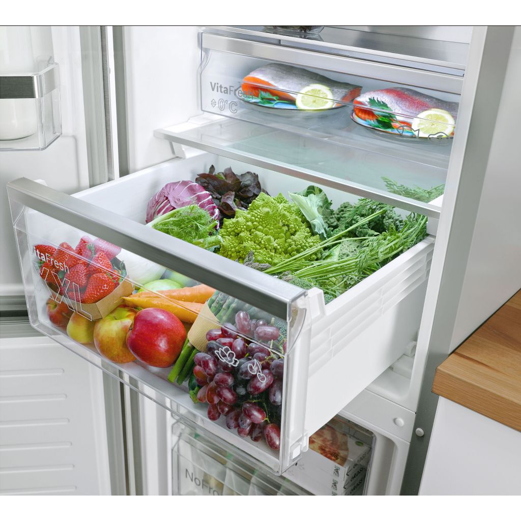 Tủ lạnh Side by side 4 cánh 605L Bosch KFN96APEAG - Series 6  - Hàng chính hãng