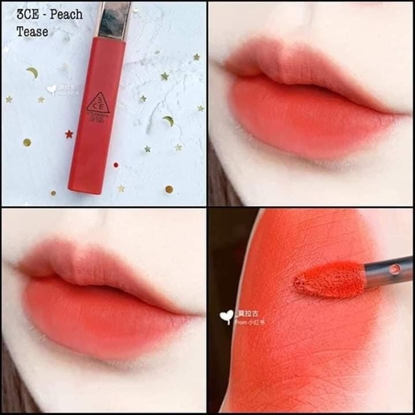 Son Kem Siêu Lì, Mịn Môi 3CE Cloud Lip Tint 4g
