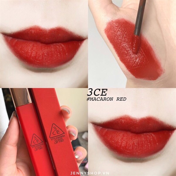 Son Kem Siêu Lì, Mịn Môi 3CE Cloud Lip Tint 4g