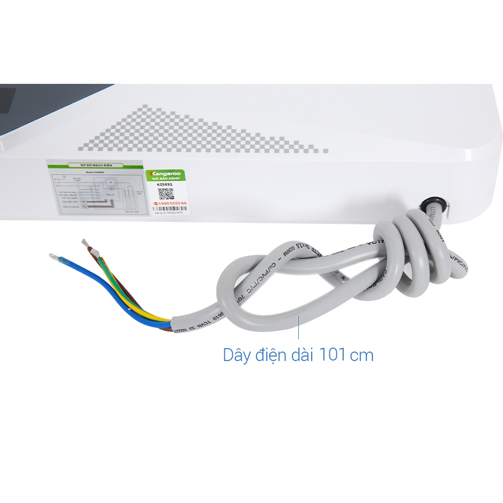 KG589G  - Miễn Phí Công Lắp Đặt - Máy Nước Nóng Trực Tiếp Kangaroo 4000W KG589G - BẢO HÀNH CHÍNH HÃNG