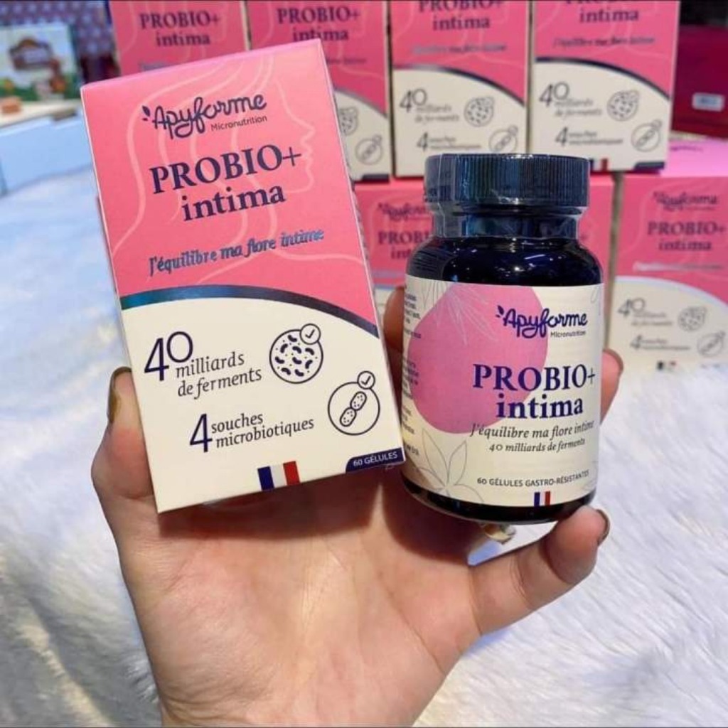 Men vi sinh phụ khoa thuần chay Apyforme chính hãng từ Pháp hộp 60 viên