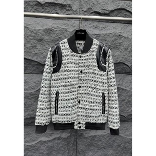 Áo khoác , áo bomber nam chất liệu da lộn phối cực chất