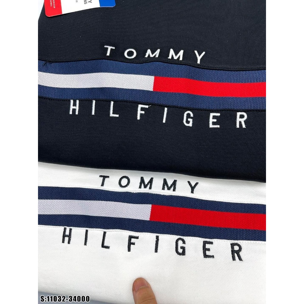 Áo Thun Nam Đen Dài Tay Phối Tú Kèm Khóa Cực Đẹp