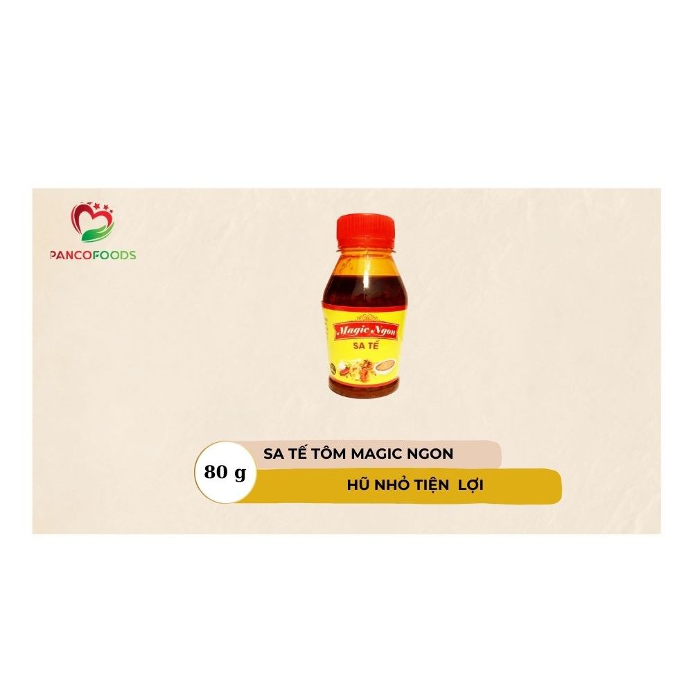 Combo 3  hũ SA TẾ TÔM MAGIC NGON