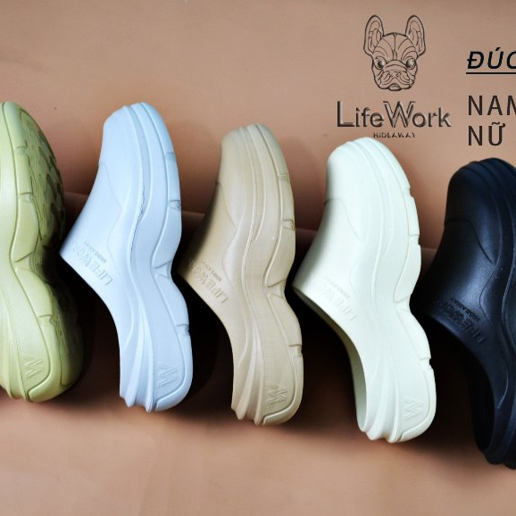 "Chính Hãng" Sục Life Work Đúc nguyên khối size nam nữ