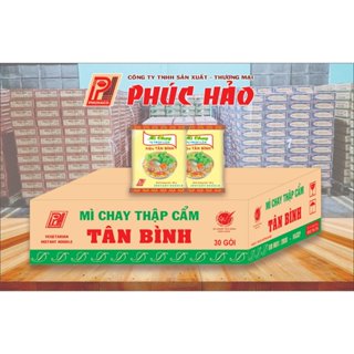 (Mua 1 thùng mì tặng 1 tô mì) Mì Chay Thập Cẩm Tân Bình  - 30 gói x 60 gr(Hàng dễ vỡ xin vui lòng nhẹ tay)