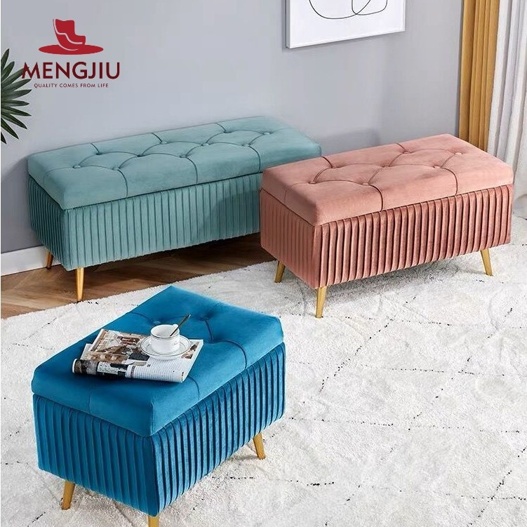 Ghế dài nhung cao cấp, ghế dài, hộp ghế sofa ghế sofa và các cửa