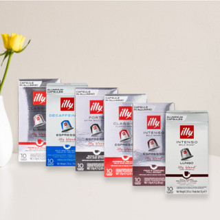 Viên nén cà phê ILLY Nespresso capsule đủ vị starbucks espresso lungo arabica
