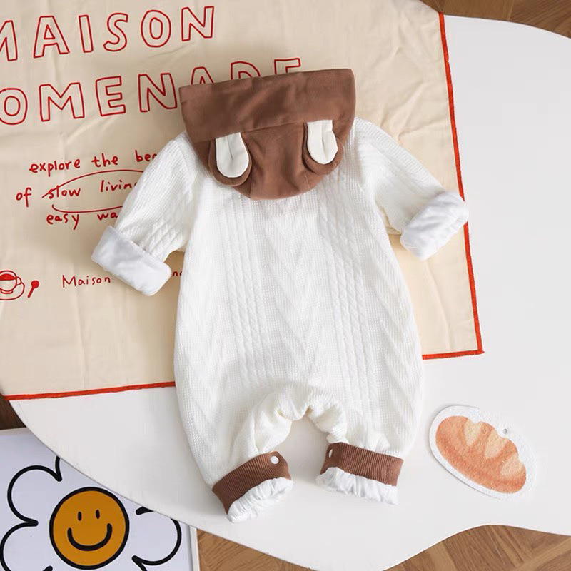 LEN PHỐI Body len phối kẻ cho bé mã 71086