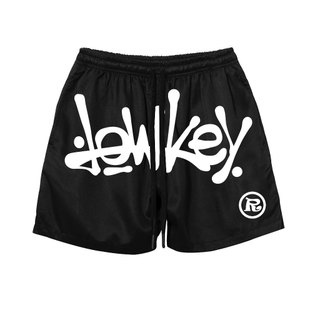 Quần Short Lowkey Big Logo Vải dù - Đen