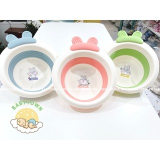 Thau/Chậu rửa mặt gấp gọn Deer - Hình thỏ/Khủng Long