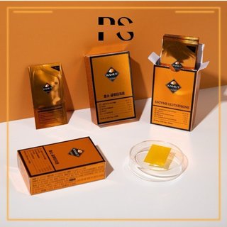 Sn0636- combo 2 hộp 60 miếng ngậm trắng da enzyme glutathione kamut
