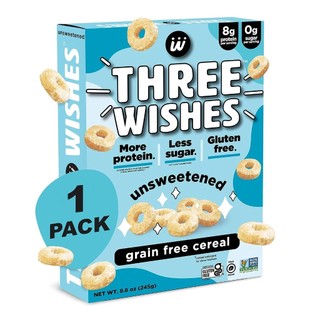 Ngũ cốc Không đường Unsweetened Grain Free 245gr - Three Wishes Cereal