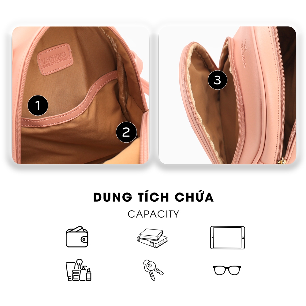Balo da nữ Swift Bag thời trang cao cấp VACHINO-BG015